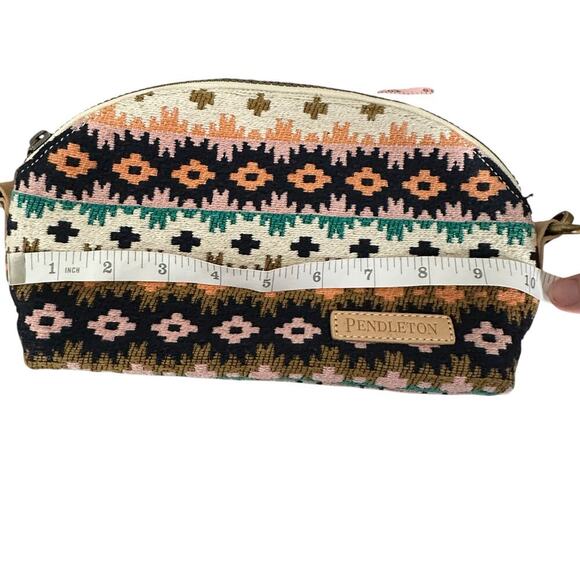 Pendleton crossbody Aztec zipper small multicolor echo cliffs - Picture 2 of 10